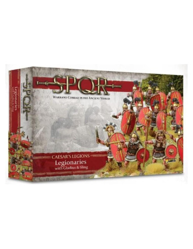 Warlord Games SPQR Legionarios Romanos con Gladius y Honda - 12 Figuras