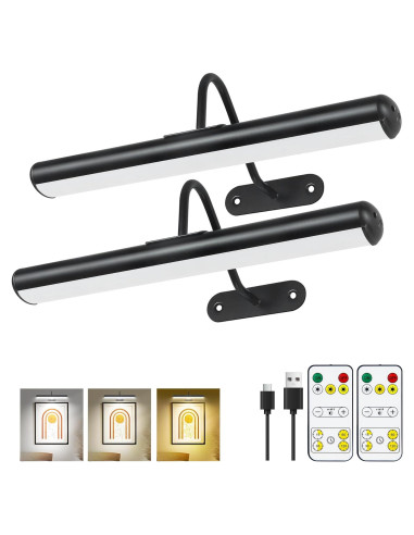 Luz de Imagen LED Arixnks Recargable 5000mAh Regulable Negra