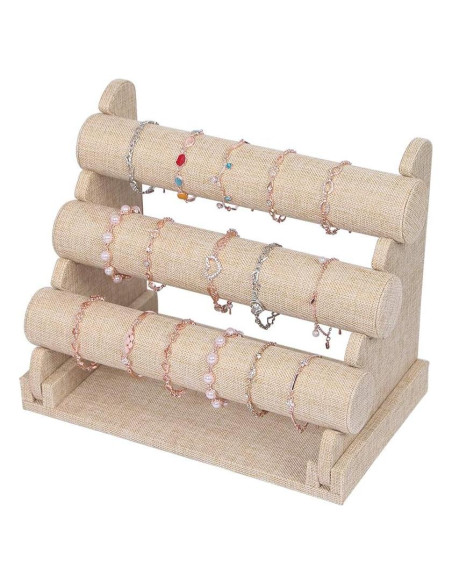 Soporte de Joyería Desmontable Coward para Pulseras Amarillo Soporte de Joyería Desmontable Coward para Pulseras Amarillo