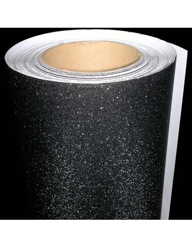 Vinilo Adhesivo LZLRUN Diamante Mate 30.48x152.4cm Negro