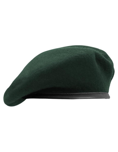 Boina Militar de Lana Nawati Verde Oscuro para Mujeres