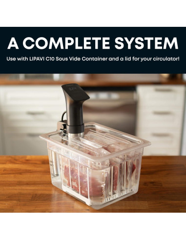 Soporte Sous Vide LIPAVI N10X Ajustable Plegable 12qt