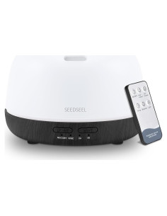 Difusor de Aceite Esencial SEEDSEEL 300ML con Control Remoto