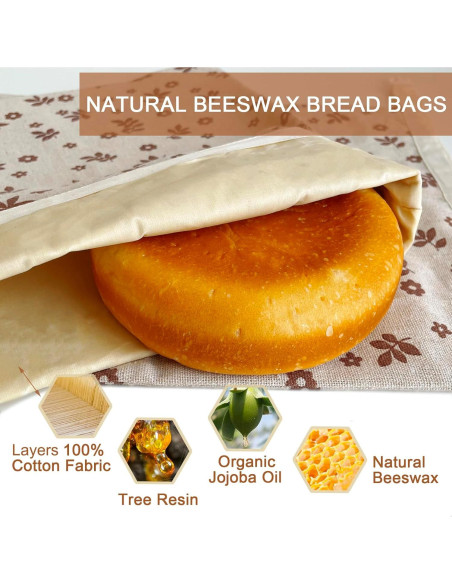 Paquete de 2 Bolsas de Cera de Abeja NEOHANA 31.75x40.64cm Paquete de 2 Bolsas de Cera de Abeja NEOHANA 31.75x40.64cm