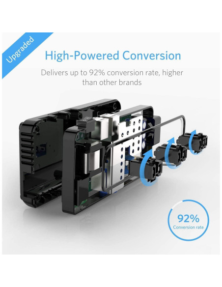 Adaptador de Viaje Universal BESTEK 220V a 110V con USB Adaptador de Viaje Universal BESTEK 220V a 110V con USB