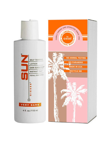 Loción Bronceadora Sin Sol Sun Laboratories 118 ml - Orgánica