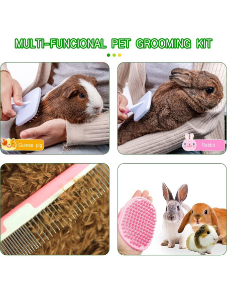 Kit de Aseo para Mascotas Pequeñas Crafterlife - 5 Piezas Kit de Aseo para Mascotas Pequeñas Crafterlife - 5 Piezas