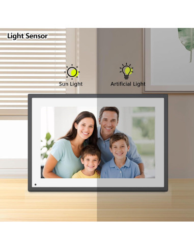 Planificador Digital Moonka 10.1" Pantalla Táctil HD WiFi