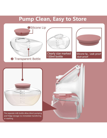 Accesorios Reemplazo Momcozy M9 - Contenedor Leche 150ml Accesorios Reemplazo Momcozy M9 - Contenedor Leche 150ml