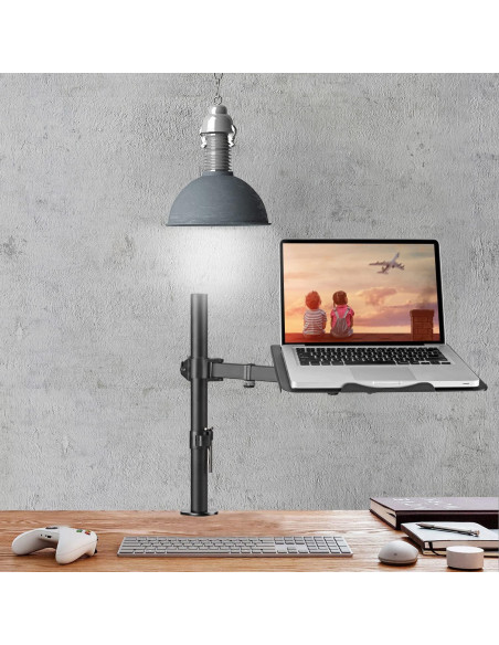 Soporte de Escritorio para Laptop Suptek MD6421TP004 Ajustable Soporte de Escritorio para Laptop Suptek MD6421TP004 Ajustable