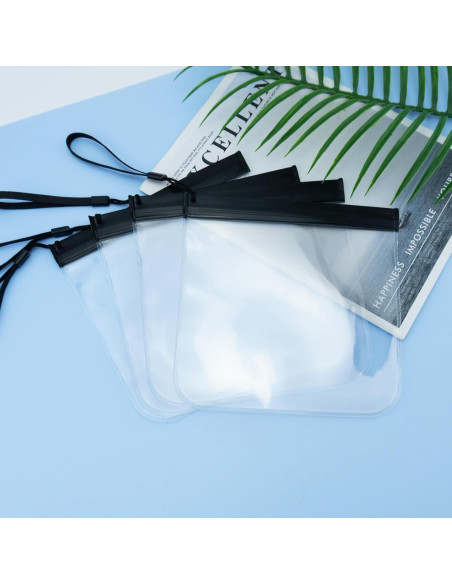 Bolsas Transparentes de Seguridad Quacc 4 PCS 20x20 cm Reutilizables Bolsas Transparentes de Seguridad Quacc 4 PCS 20x20 cm Reutilizables