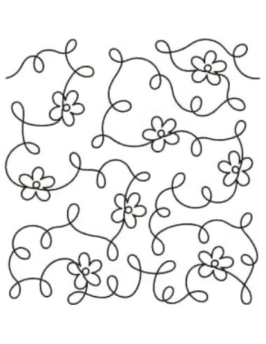 Plantillas de acolchado Trendzeen - 2 piezas Stipple 29.2 cm