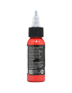 Tinta Roja para Tatuajes Element Tattoo Supply 29.57 ml Profesional 2
