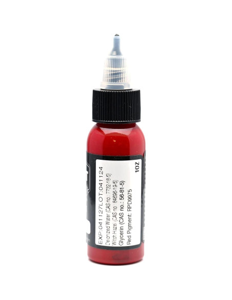 Tinta Roja para Tatuajes Element Tattoo Supply 29.57 ml Profesional Tinta Roja para Tatuajes Element Tattoo Supply 29.57 ml Profesional