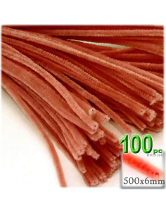 Tallos de Chenille The Crafts Outlet 50 cm 100 piezas Verde Oliva 2