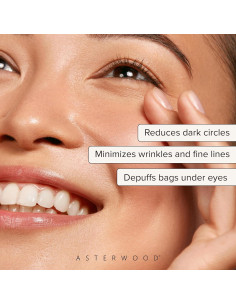Suero para Ojos Asterwood 14.79 ml - Ácido Hialurónico y Cafeína 2