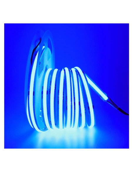 Tira LED COB 24V Azul 5m 1600 LEDs 320 LEDs/m ZFB Tira LED COB 24V Azul 5m 1600 LEDs 320 LEDs/m ZFB