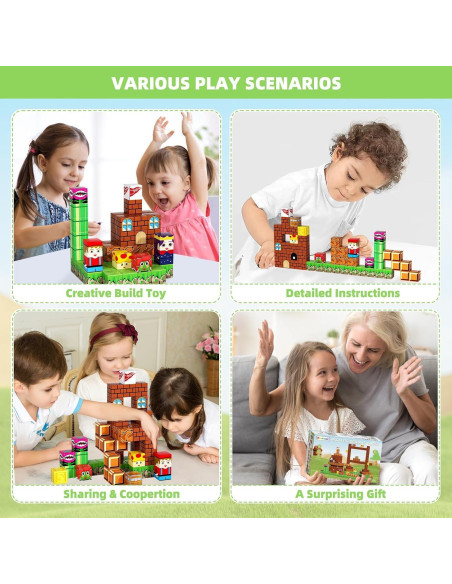 Bloques de Construcción Magnéticos Doloowee 0.55 kg 3-12 años Bloques de Construcción Magnéticos Doloowee 0.55 kg 3-12 años