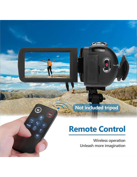 Cámara de Video OLESIT V98 Full HD 1080P 48MP 16X Digital Cámara de Video OLESIT V98 Full HD 1080P 48MP 16X Digital