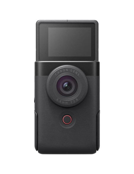 Cámara Vlog Canon PowerShot V10 4K con Micrófono y Trípode Cámara Vlog Canon PowerShot V10 4K con Micrófono y Trípode