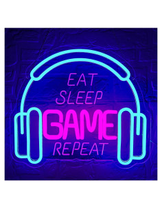 Cartel de Neón Gamer Blecode 35x31 cm LED Dimmable