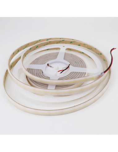 Tira de luces LED COB blanca 5m IP67 6000K 528 LEDs/m LEDENET