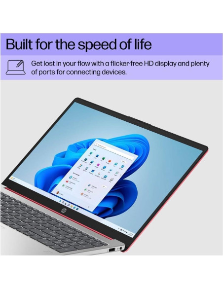 Laptop HP 15.6" HD, Intel Pentium N200, 16GB RAM, 128GB SSD, Rojo Laptop HP 15.6" HD, Intel Pentium N200, 16GB RAM, 128GB SSD, Rojo