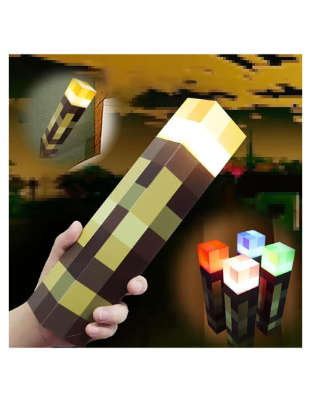Lámpara de antorcha LED Neioaas recargable USB 27.94 cm Lámpara de antorcha LED Neioaas recargable USB 27.94 cm