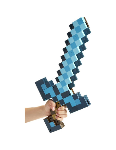Juego de Espada y Pico Mattel Minecraft 2 en 1 para Niños Juego de Espada y Pico Mattel Minecraft 2 en 1 para Niños
