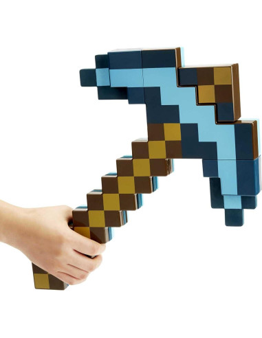 Juego de Espada y Pico Mattel Minecraft 2 en 1 para Niños