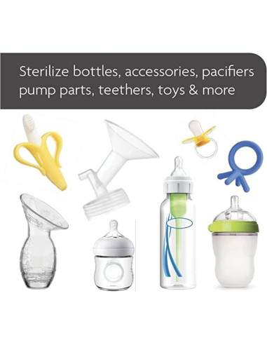 Esterilizador Eléctrico Baby Brezza 4 en 1 para Biberones