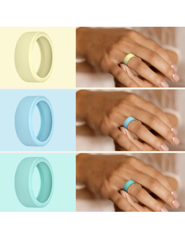 Cubiertas de Anillo Sylacor para Oura Ring Gen 4/3 - 14 Pzas