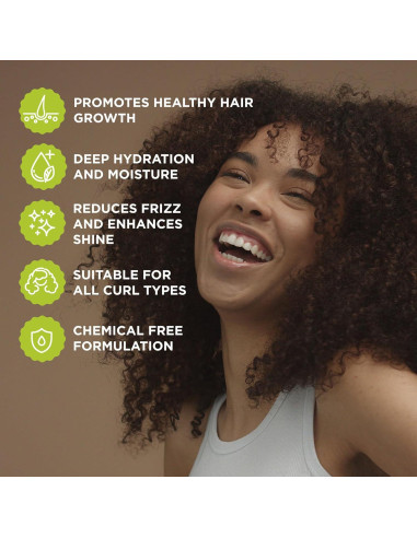 Smoothie para Rizos Esha Girl 118.3 ml - Hidratación y Control de Frizz