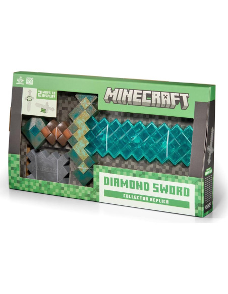 Réplica de Espada de Diamante Minecraft 50.8 cm La Colección Noble Réplica de Espada de Diamante Minecraft 50.8 cm La Colección Noble
