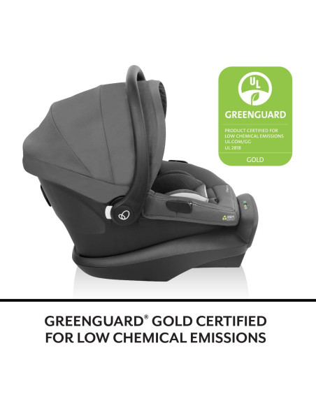 Asiento de Auto Evenflo LiteMax NXT SensorSafe Gris Ancla 3-13.6kg Asiento de Auto Evenflo LiteMax NXT SensorSafe Gris Ancla 3-13.6kg