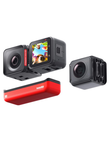 Cámara de acción Insta360 ONE RS Twin 4K 60fps y 360 5.7K