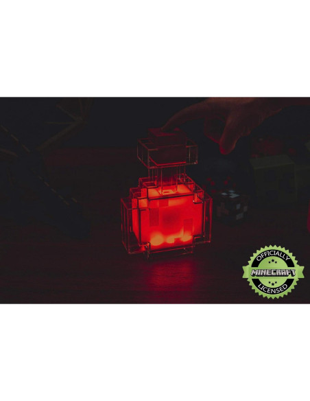 Lámpara de Escritorio LED Minecraft Botella de Poción 17.8 cm Lámpara de Escritorio LED Minecraft Botella de Poción 17.8 cm