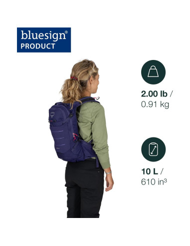 Mochila de Ciclismo Osprey Raven 10L para Mujeres con Reservorio