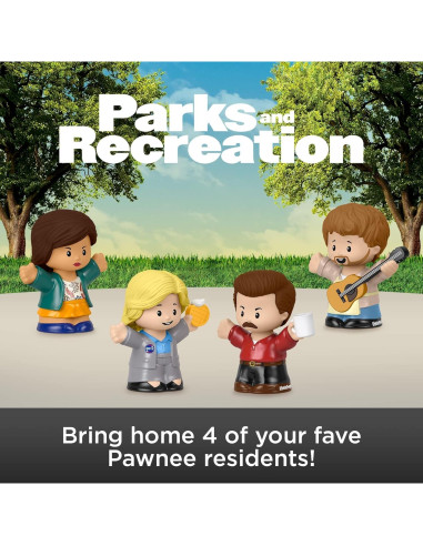 Conjunto Figuras Little People Collector Parks and Rec