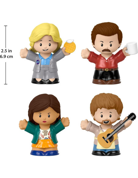 Conjunto Figuras Little People Collector Parks and Rec Conjunto Figuras Little People Collector Parks and Rec