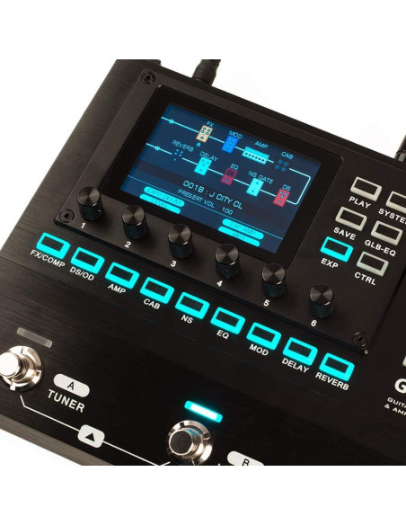 Procesador de Efectos JOYO Gem Box III con Pedal de Expresión Procesador de Efectos JOYO Gem Box III con Pedal de Expresión