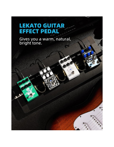 Pedal de Efecto LEKATO EP-01 para Guitarra Eléctrica