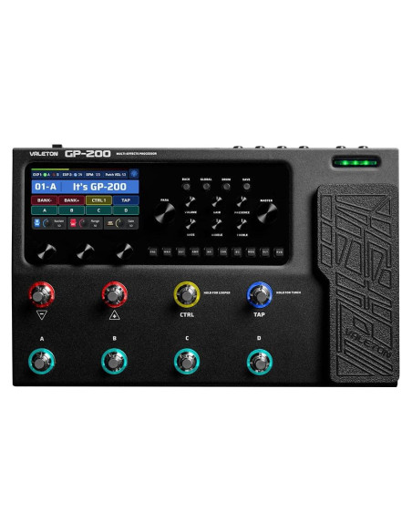 Pedal de Efectos Múltiples Valeton GP-200 para Guitarra/Bajo Pedal de Efectos Múltiples Valeton GP-200 para Guitarra/Bajo