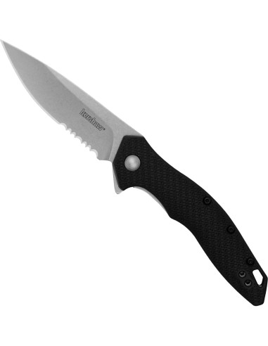 Cuchillo de bolsillo Kershaw Shoreline, hoja serrada 7.62 cm