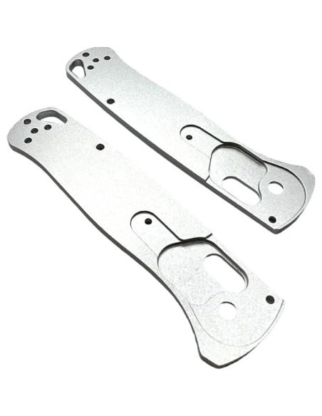 Escalas Clásicas Benchmade Bugout 535 Aluminio Anodizado Plata Escalas Clásicas Benchmade Bugout 535 Aluminio Anodizado Plata