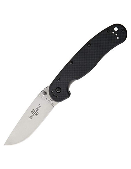 Cuchillo Ontario Rat 1 Linerlock Negro 21.6 cm Cuchillo Ontario Rat 1 Linerlock Negro 21.6 cm