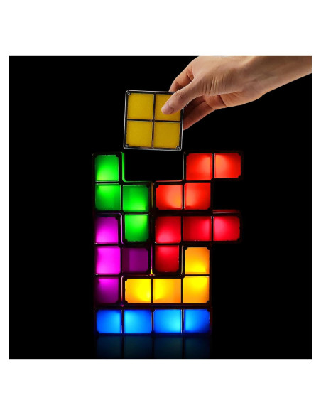 Luz Nocturna LED Apilable LOSCHEN 7 Colores para Niños Luz Nocturna LED Apilable LOSCHEN 7 Colores para Niños