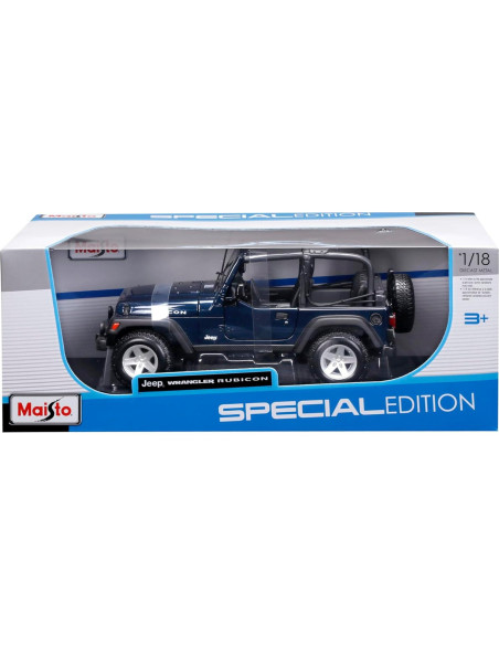 Jeep Wrangler Rubicon 1:18 May Cheong Die-Cast 24.1 cm Jeep Wrangler Rubicon 1:18 May Cheong Die-Cast 24.1 cm
