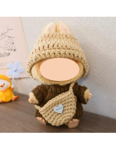 Conjunto de Ropa para Muñecas Labub 15-17cm 3 Piezas 2