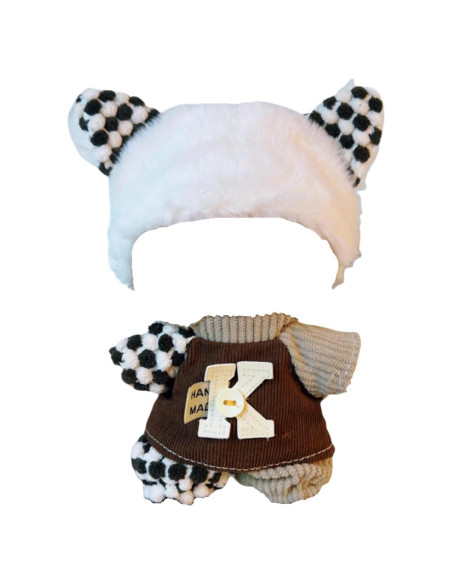 Conjunto de Ropa Labubu para Muñecas 15-17cm LBB-11 Conjunto de Ropa Labubu para Muñecas 15-17cm LBB-11